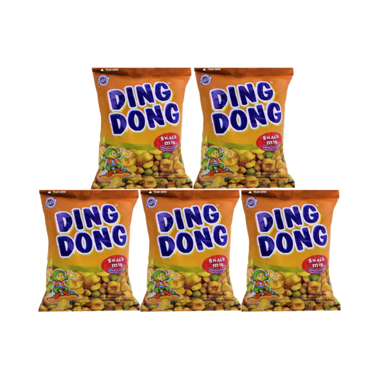 Ding Dong Philippines Filipinos Original Flavour Mixed Nuts with Fava Beans Snacks 95g (Pack of 5)
