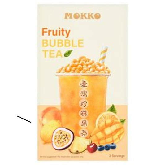 Mokko Fruity Bubble Tapioca Pearl Milk Tea Mix 150G (2 Serving)