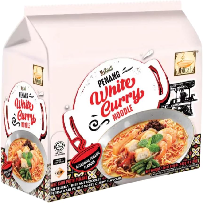 MyKuali Penang White Curry Noodle x 4 packs - Xihaha Limited