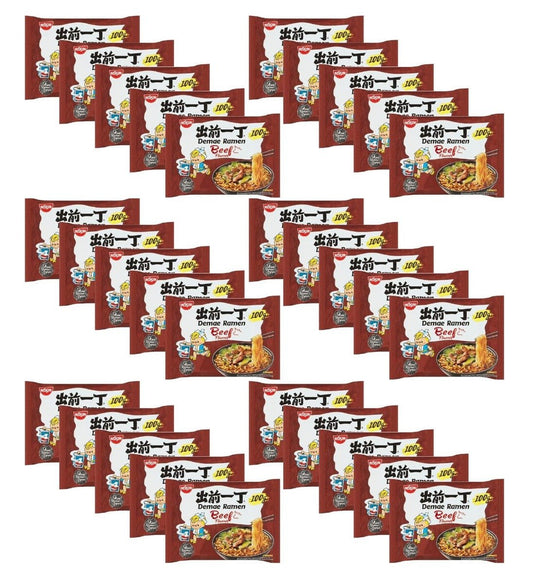 Nissin Ramen Instant Noodles Beef Flavour 100g (Pack of 30) - Xihaha Limited