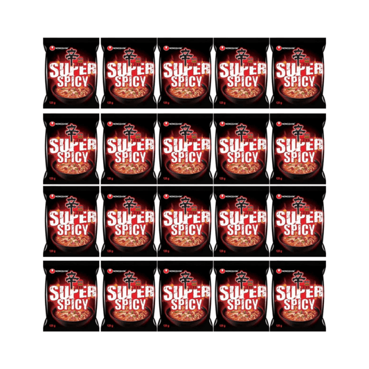 Nong Shim Shin Red Noodle Ramyun - Super Spicy (Pack of 20) - Xihaha Limited
