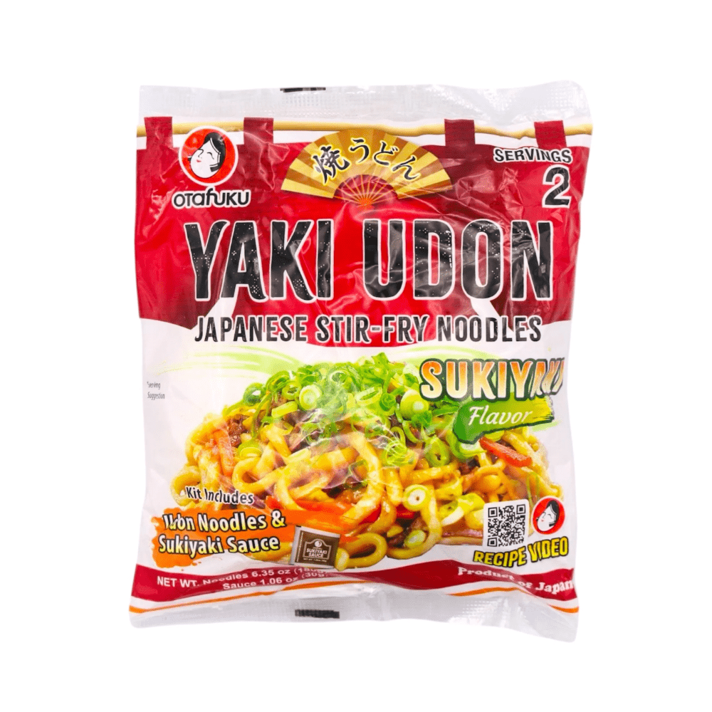 Otafuku Yaki Udon Sukiyaki Flavour (Stir - fry Udon Noodles) 420g (2 serving) - Xihaha Oriental Food & Gifts