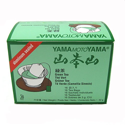 Yamamotoyama Japanese Sencha Green Tea 16 Bags (32G) (Pack Of 2)
