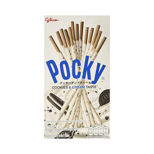 Glico Pocky Cookies & Cream Biscuit Sticks 45g