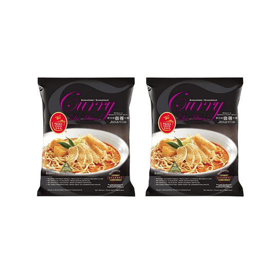 Prima Taste Singapore Curry Lamian 144g (Pack of 2) - Xihaha Limited