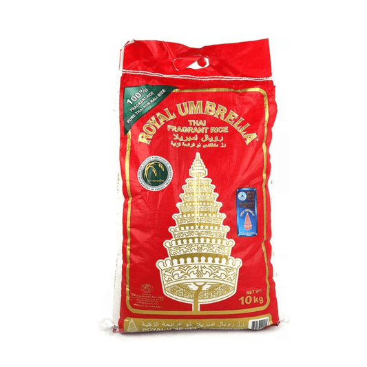 Royal Umbrella Thai Jasmine Rice 10kg - Xihaha Limited