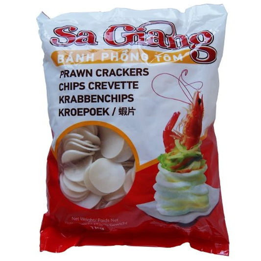 Sa Giang Vietnamese Uncooked Prawn Crackers 1kg - Xihaha Limited