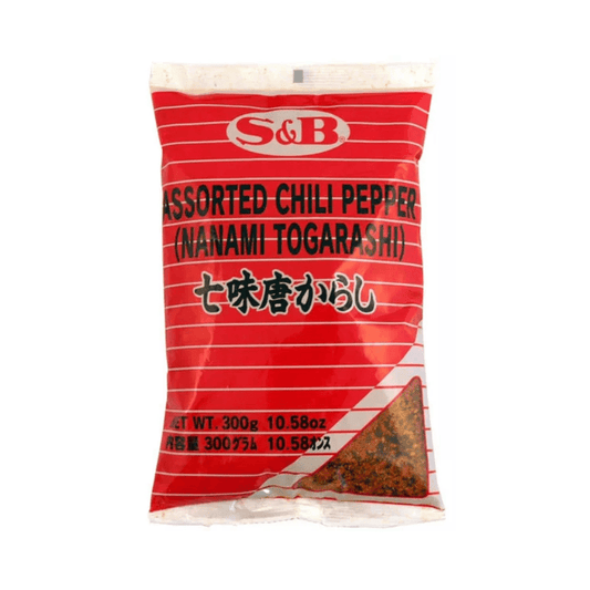 S&B Nanami Shichimi Togarashi Seven Spice Assorted Chili Pepper 300G - Xihaha Limited