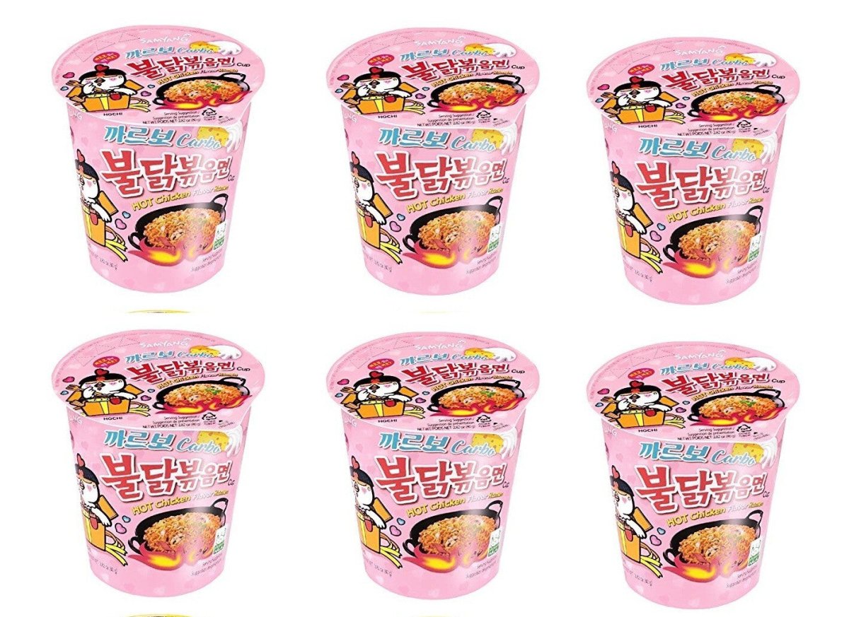 Samyang Buldak Hot Chicken Ramen Cup 70g Cheese / carbonara Etc - Choose - Xihaha Limited