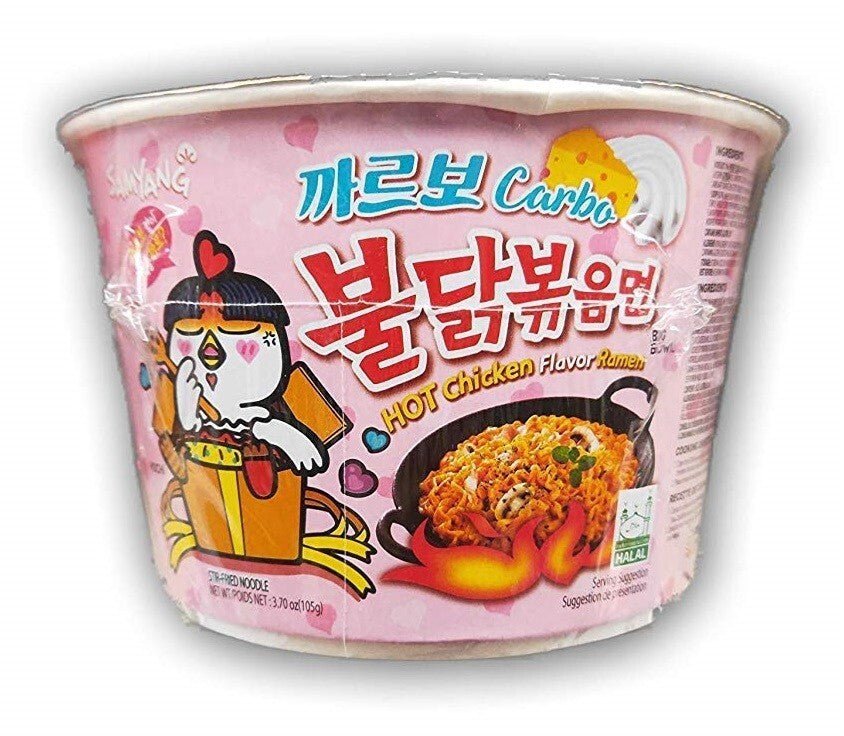 Samyang Buldak Noodles Big Bowl Ramen - Topokki, Habanero Lime, Jjajang - Xihaha Limited