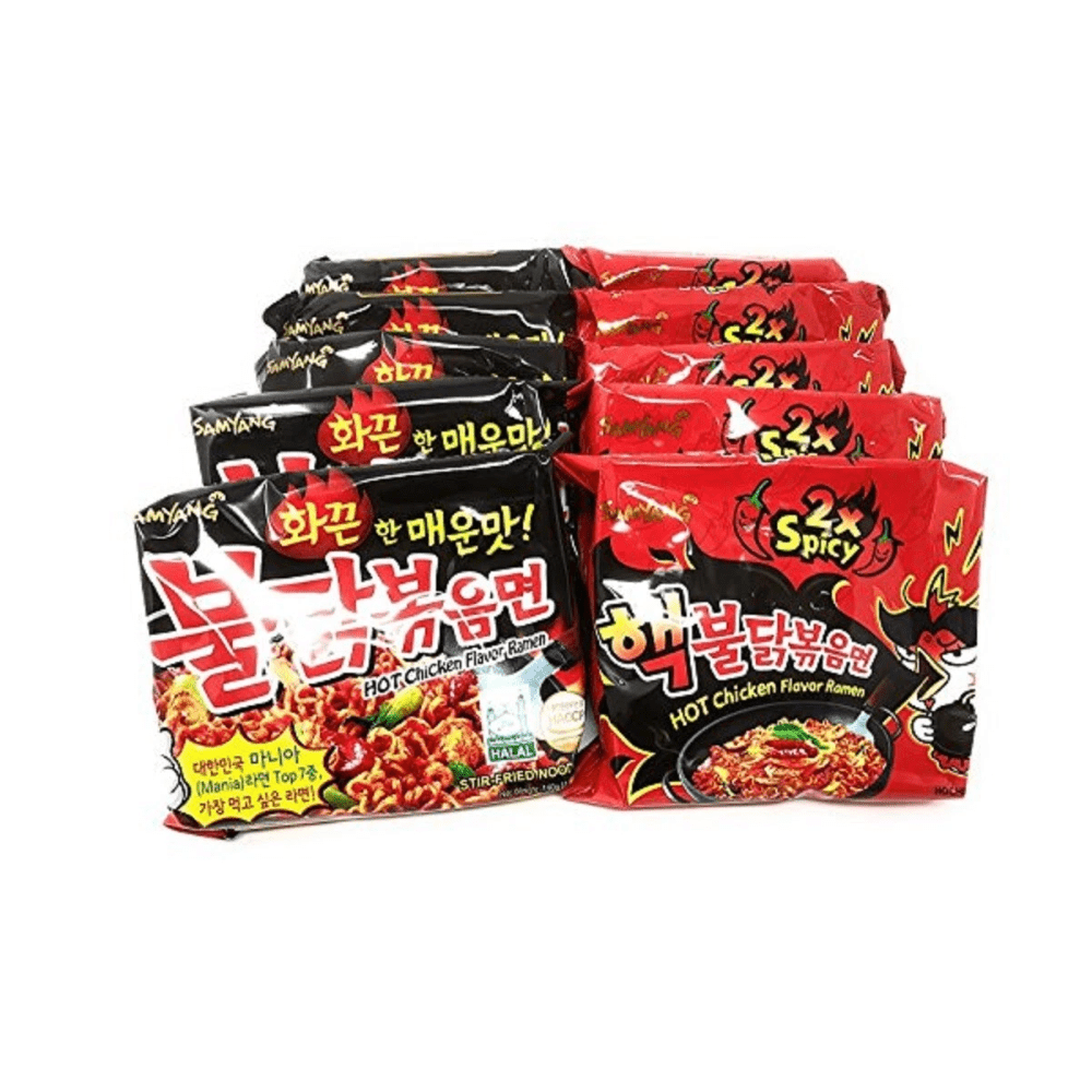 Samyang Hot Chicken Ramen Noodles Halal 10 packs - Choose Flavour - Xihaha Limited