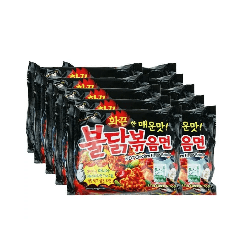 Samyang Hot Chicken Ramen Noodles Halal 10 packs - Choose Flavour - Xihaha Limited