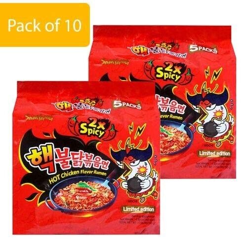 Samyang Hot Chicken Ramen Noodles Halal 5 Packs - Choose Flavour - Xihaha Limited