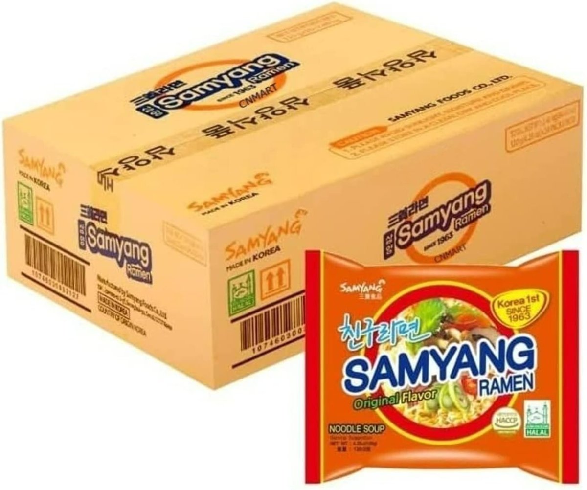 Samyang Hot Chicken Ramen Noodles Halal (Case Box) /Pack of 16/20/40 - Choose Flavour - Xihaha Limited