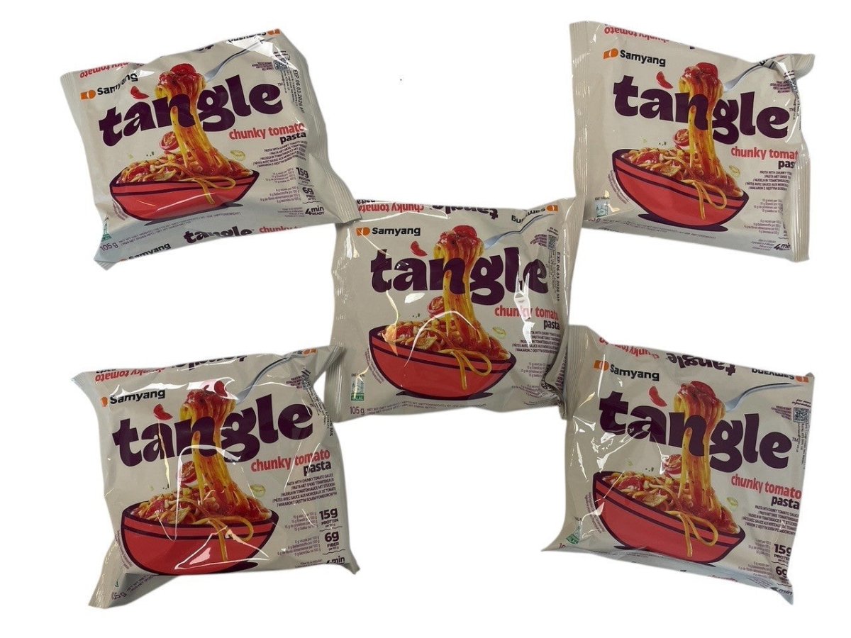 Samyang Tangle Tangluccine Intant Noodle Pasta - Choose (Bulgogi, Mushroom, Garlic Oil, Chuky Tomato) - Xihaha Limited