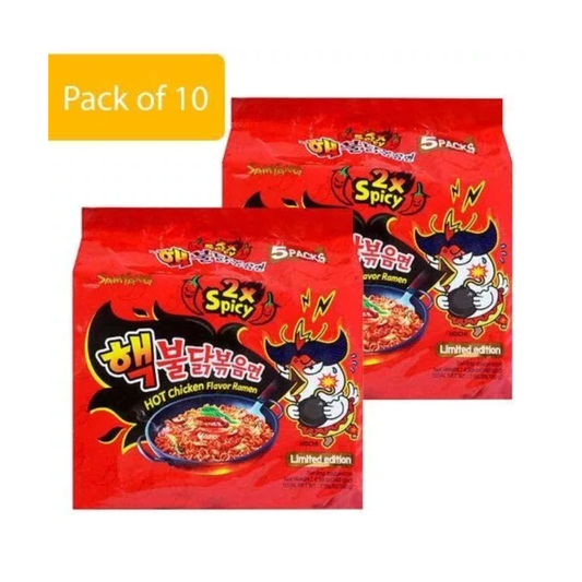 Samyang Hot Chicken Ramen Noodles Halal 10 packs - Choose Flavour