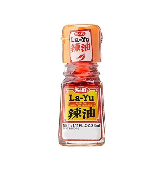 S&B La yu (chilli Oil) With Chili Pepper 31g