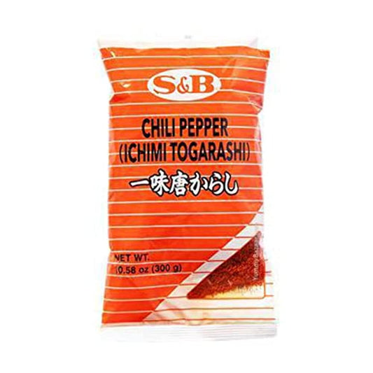 S&B Ichimi Togarashi Chilli Pepper 300g