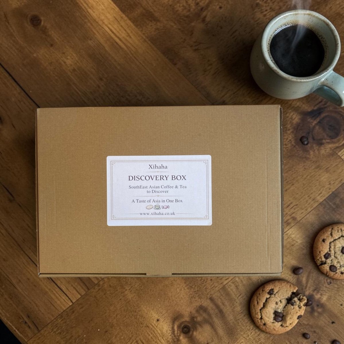 Southeast Asia Coffee & Tea Discovery Box™ | Ipoh White Coffee, Vietnamese Coffee & Teh Tarik Gift Set | Coffee Lover Gift UK - Xihaha Oriental Food & Gifts
