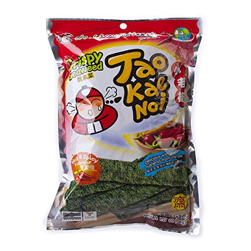 Tao Kae Noi Crispy Seaweed (Hot & Spicy) 32g