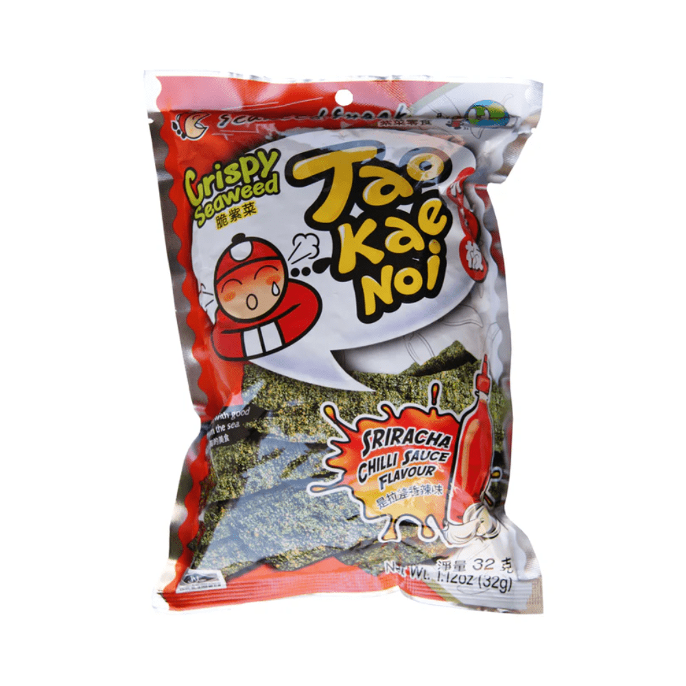 Tao kae Noi Crispy Seaweed Sriracha Sauce 32g *Best Before 25 OCt 2025* - Xihaha Oriental Food & Gifts