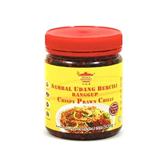 Tean's Gourmet Crispy Prawn Chilli halal, 240g - Xihaha Limited