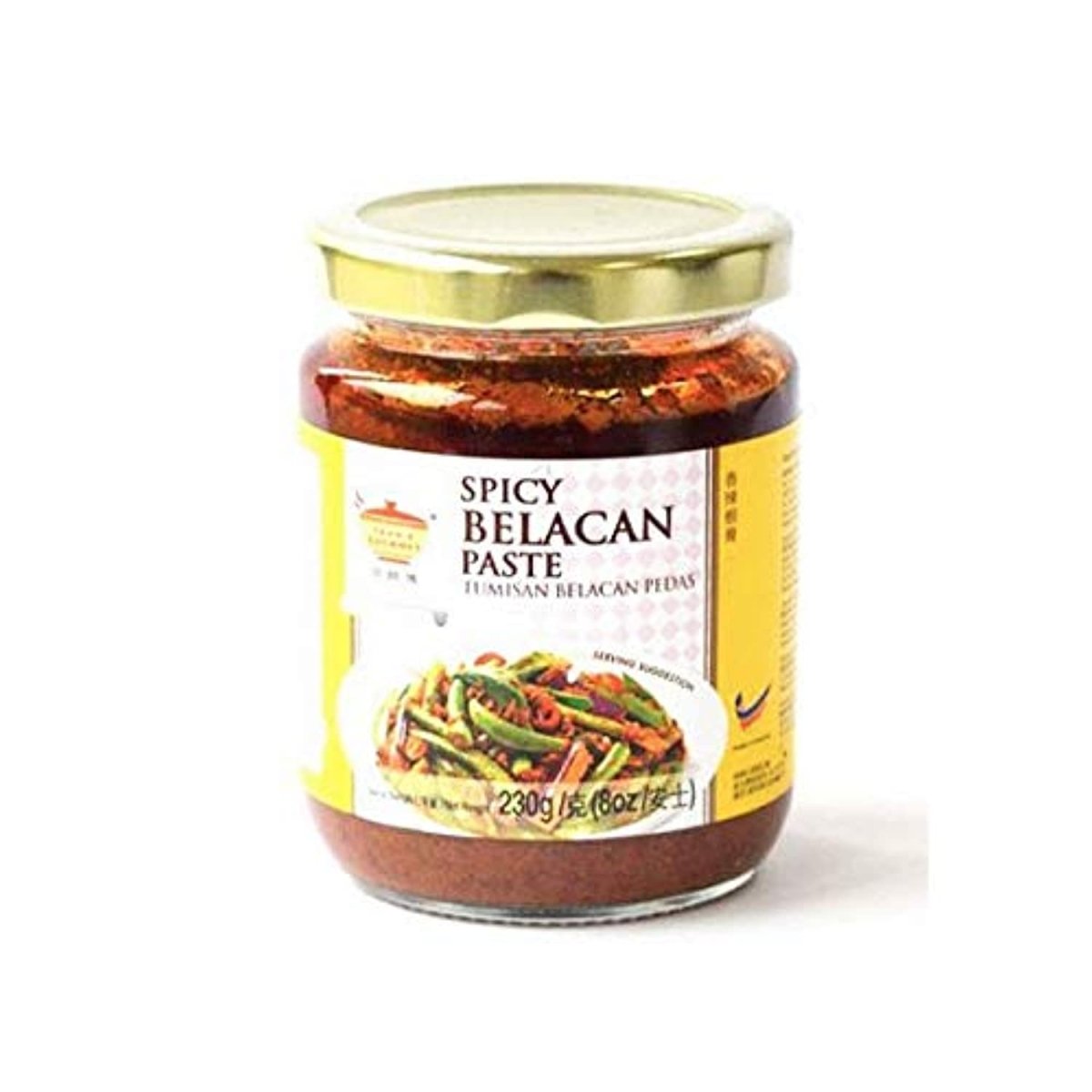 Tean's Gourmet Spicy Belacan Paste 230 g - Xihaha Limited