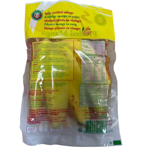 Thai Spicy Pickled Mango with Chilli – Sour Pickled Mango Snack 100g - Xihaha Oriental Food & Gifts