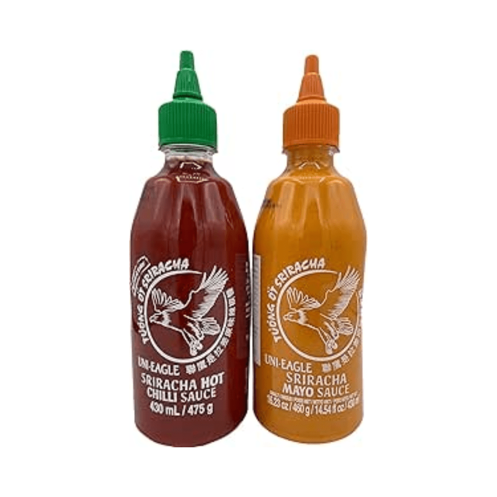 Uni - Eagle Sriracha Sauce - Hot Chilli Mayo 430ml (Twice Pack) - Xihaha Limited