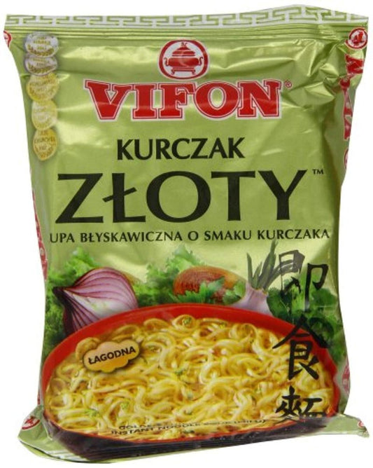Vifon Golden Chicken Flavour Instant Noodle Soup Mild 70 g (Pack of 24) - Xihaha Limited