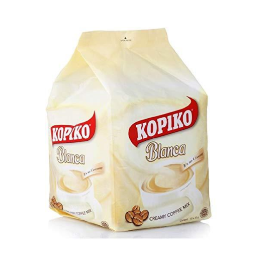 Kopiko Blanca Creamy Coffee Mix 10 Sachets