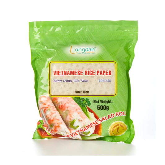 Longdan Round Vietnamese Rice Paper 16cm 500g