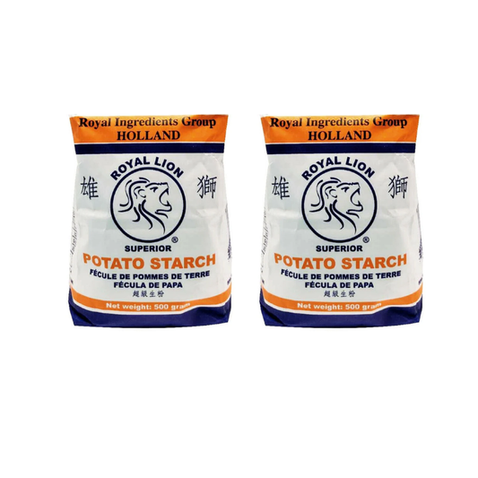 Royal Lion Superior Potato Starch 500g (Pack of 2)