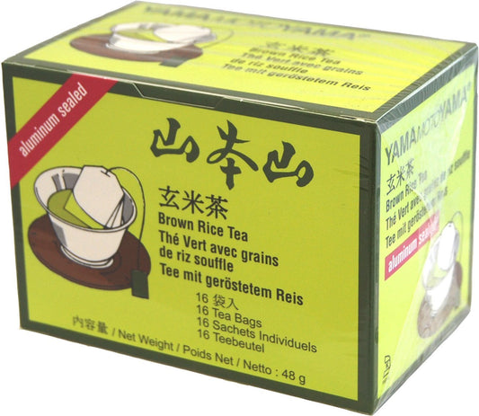 Yamamotoyama Genmaicha Brown Rice Tea 16 Teabags (48G)