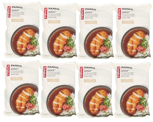 Yutaka Panko Bread Crumbs 180g (Pack of8)