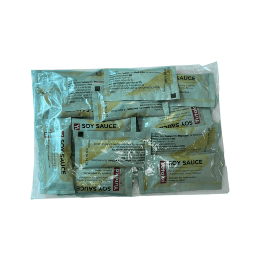 Yutaka Soy Sauce Sachets 15 ml (20 Sachets) Catering camping short stay - Xihaha Limited