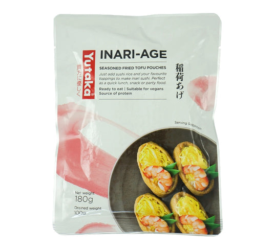 Yutaka Inari Sushi Pockets Fried Tofu Pouches Vegan 180g