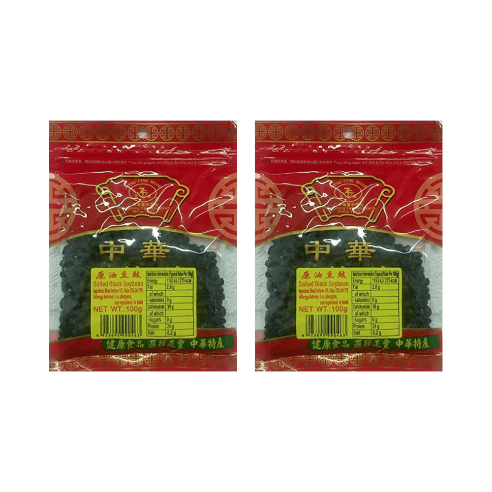 Zheng Feng Salted Black Soybean 100g x 2 packs - Xihaha Limited