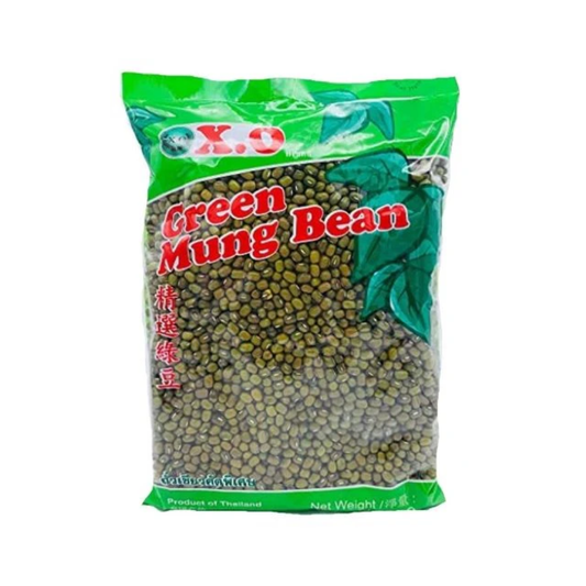 X.O Dried Green Mung Beans For Asian Soups, Desserts 454g