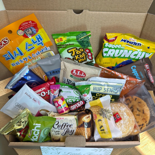 Xihaha Asian Snack Discovery Box – 22 Snacks & Drinks Tasting Selection