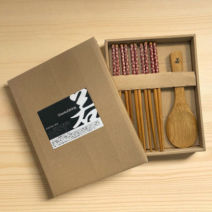 4pcs Chopsticks & Rice Paddle Set | Sushi Making Kit Option Bamboo Mat - Xihaha Limited