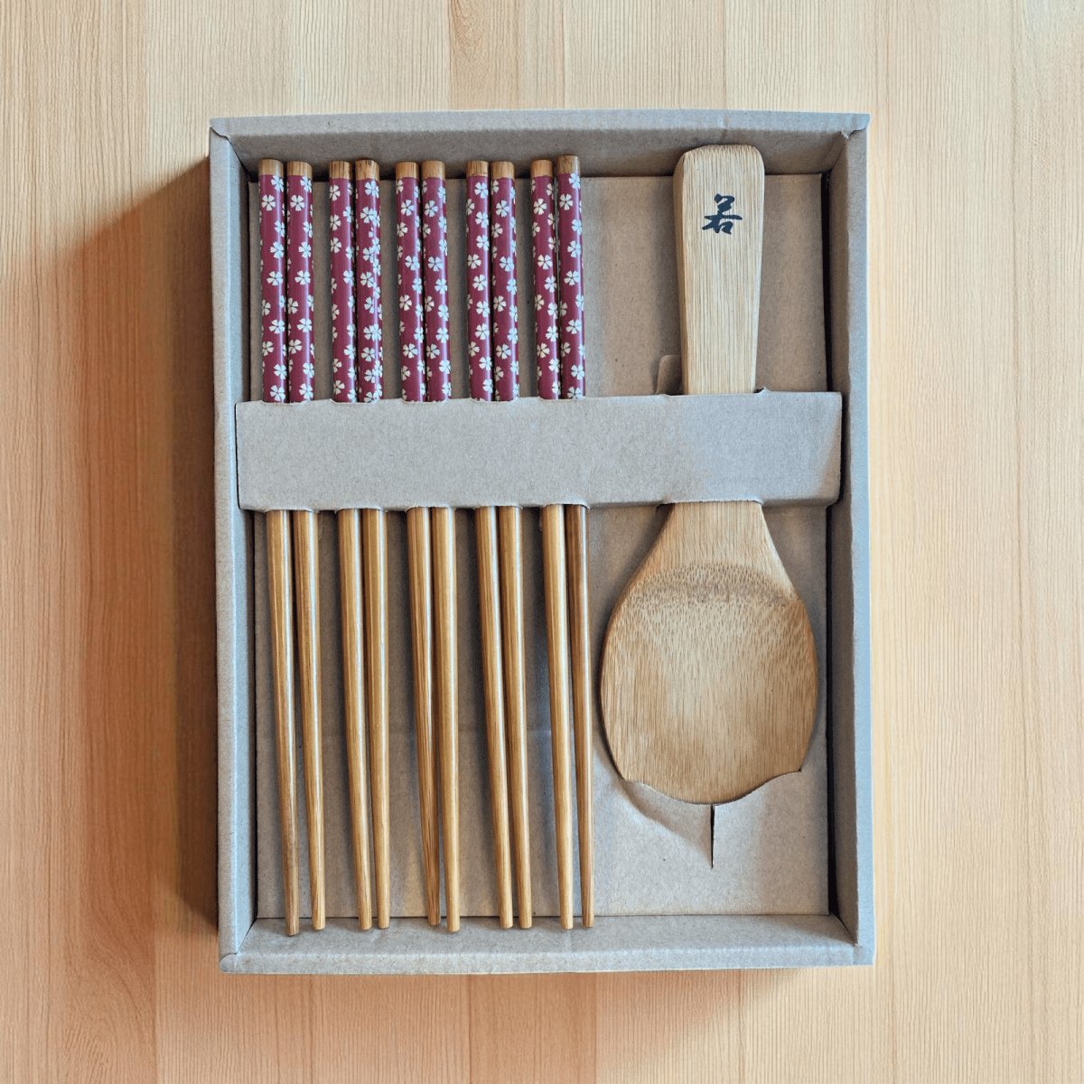 4pcs Chopsticks & Rice Paddle Set | Sushi Making Kit Option Bamboo Mat - Xihaha Limited