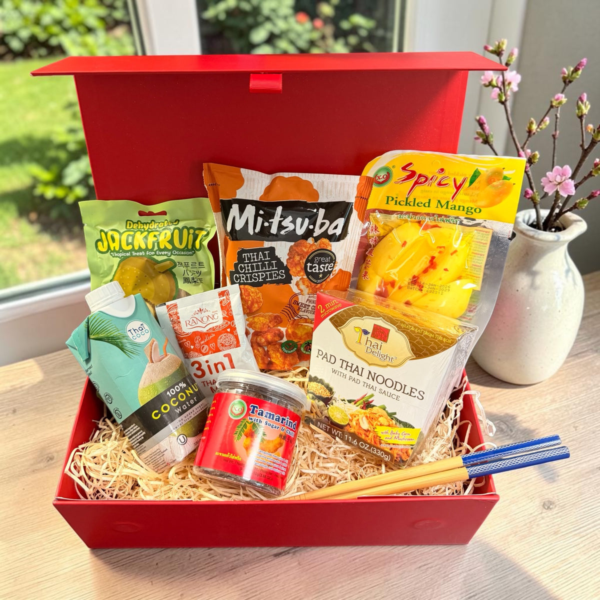 Thai Snack Food Gift Box – Taste of Thailand Night In Hamper