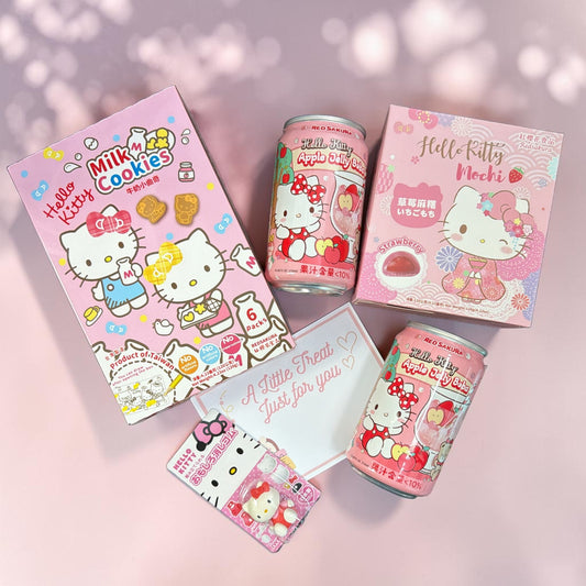 Hello Kitty Sweet Treat Gift Basket| Kawaii Snack Hamper