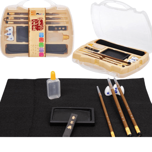 8pcs Traditional Chinese Calligraphy Set for Beginner Learner Students - Xihaha Limited