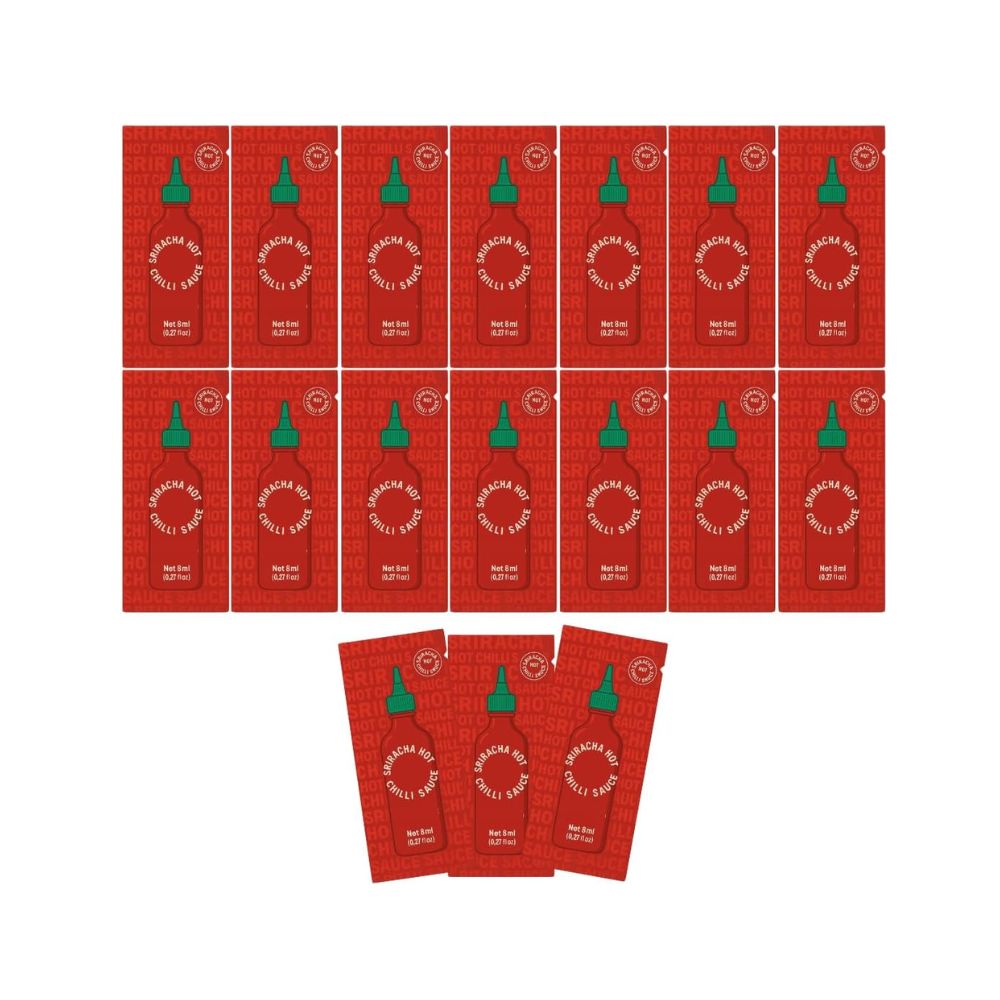 Flying Goose Sriracha Hot Chilli Sauce 8ml x 20 Sachets **BBD 28 Sept 2026**
