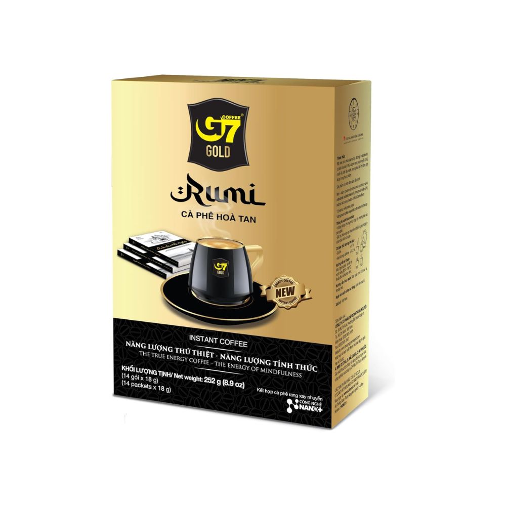 TRUNG NGUYEN LEGEND G7 Gold Instant Coffee (Box of 14 Sticks) - Choose