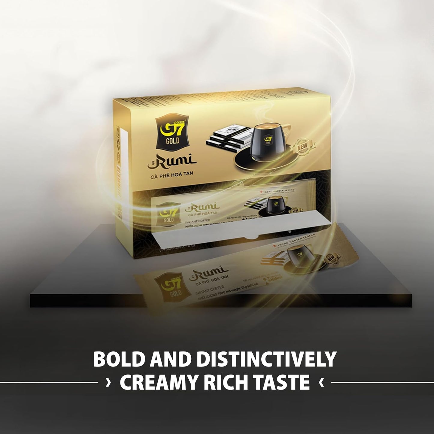 TRUNG NGUYEN LEGEND G7 Gold Instant Coffee (Box of 14 Sticks) - Choose