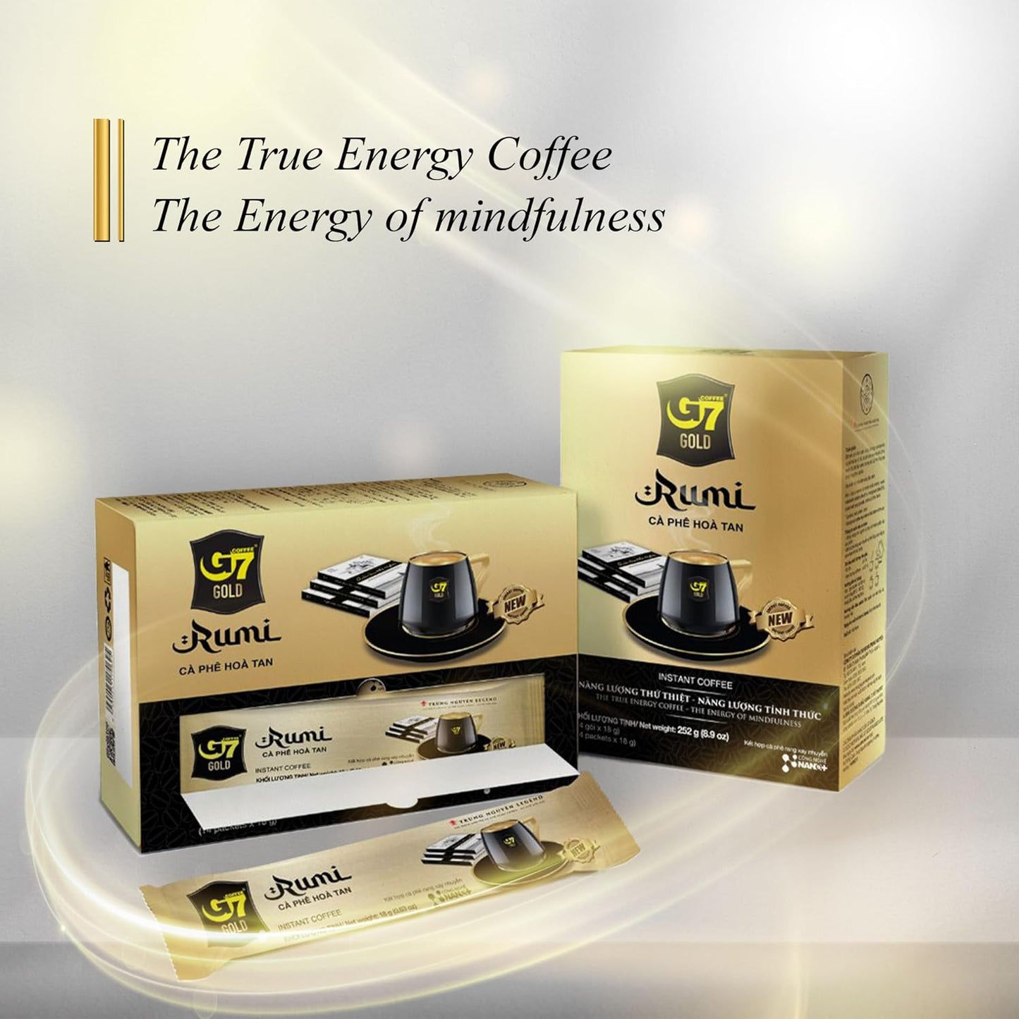 TRUNG NGUYEN LEGEND G7 Gold Instant Coffee (Box of 14 Sticks) - Choose
