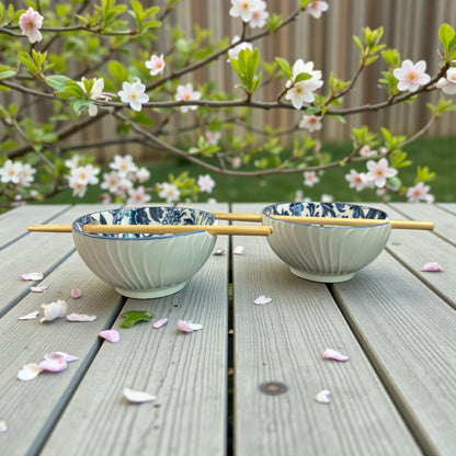 Nissin “Share Your Noodles” Gift Hamper for Two – Ramen Bowls, Milk Tea, Dorayaki & Japanese Togarashi